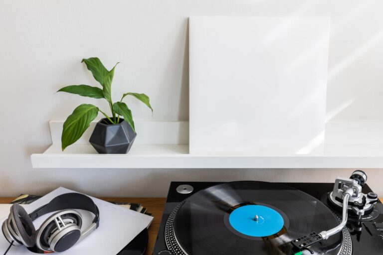 Czarne płyty winylowe – powrót do świadomego słuchania vinyl room