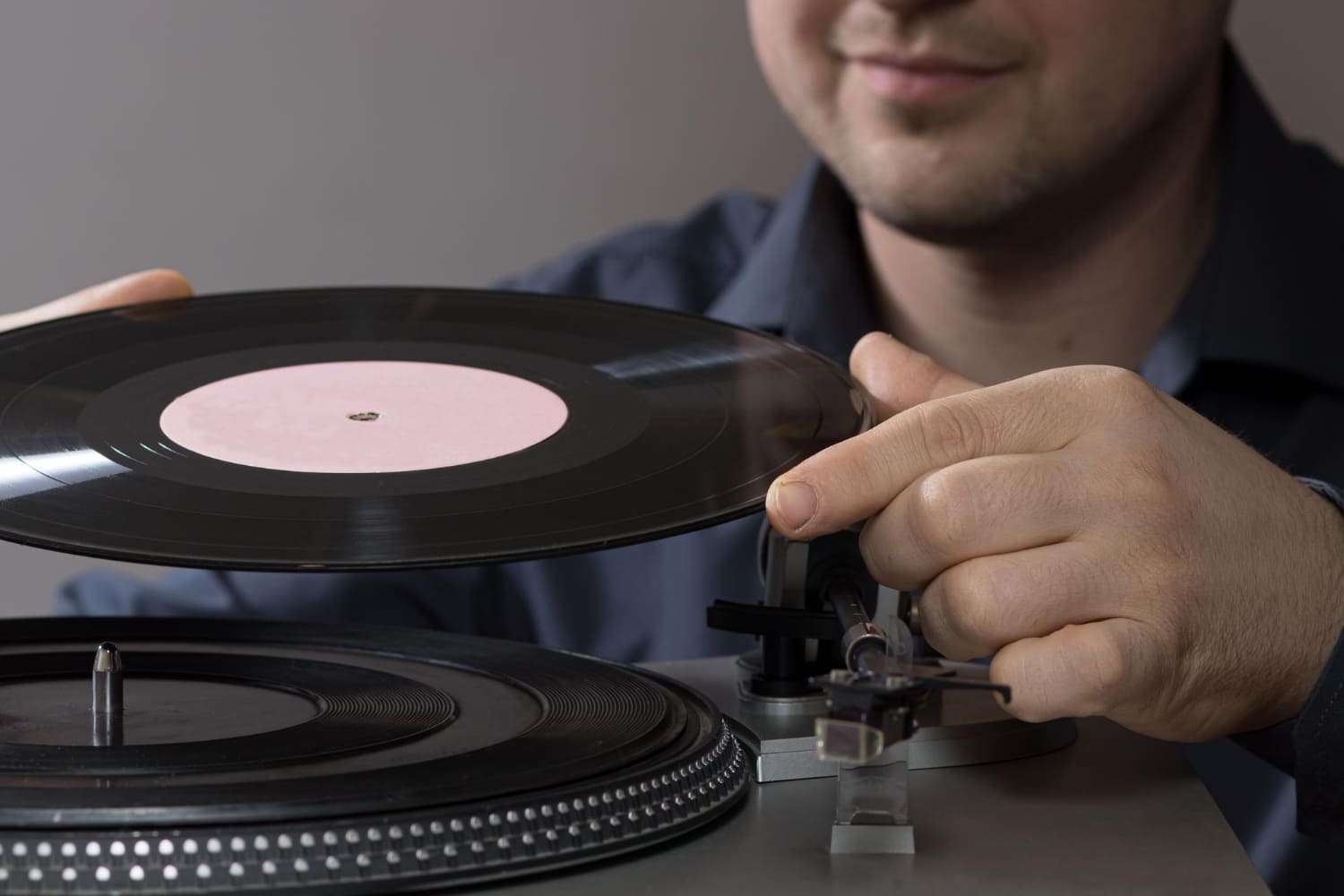 vinyl room